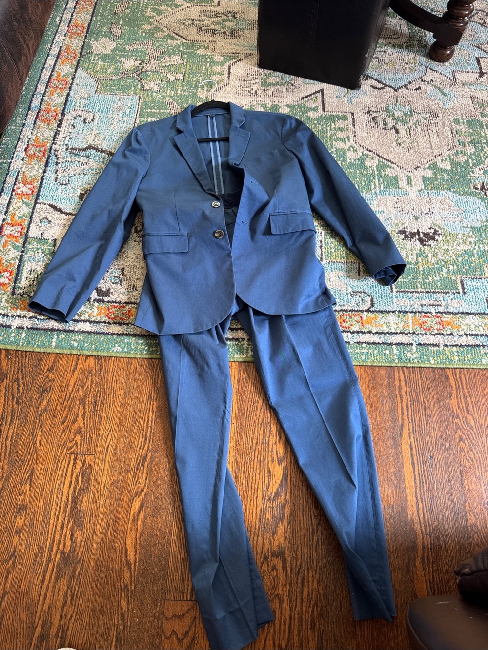Crewcuts Boys' Slim Blue Suit Jacket and Pants